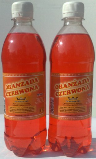 Oranżada czerwona 0.5l PET