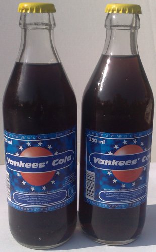 Cola niebieska 0.33l szkło